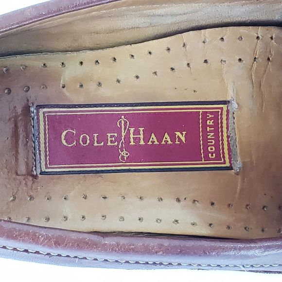 Cole Haan Country Shoes Womens 6B Brown Loafers Leather Minimalist Basic Classic - Picture 2 of 13